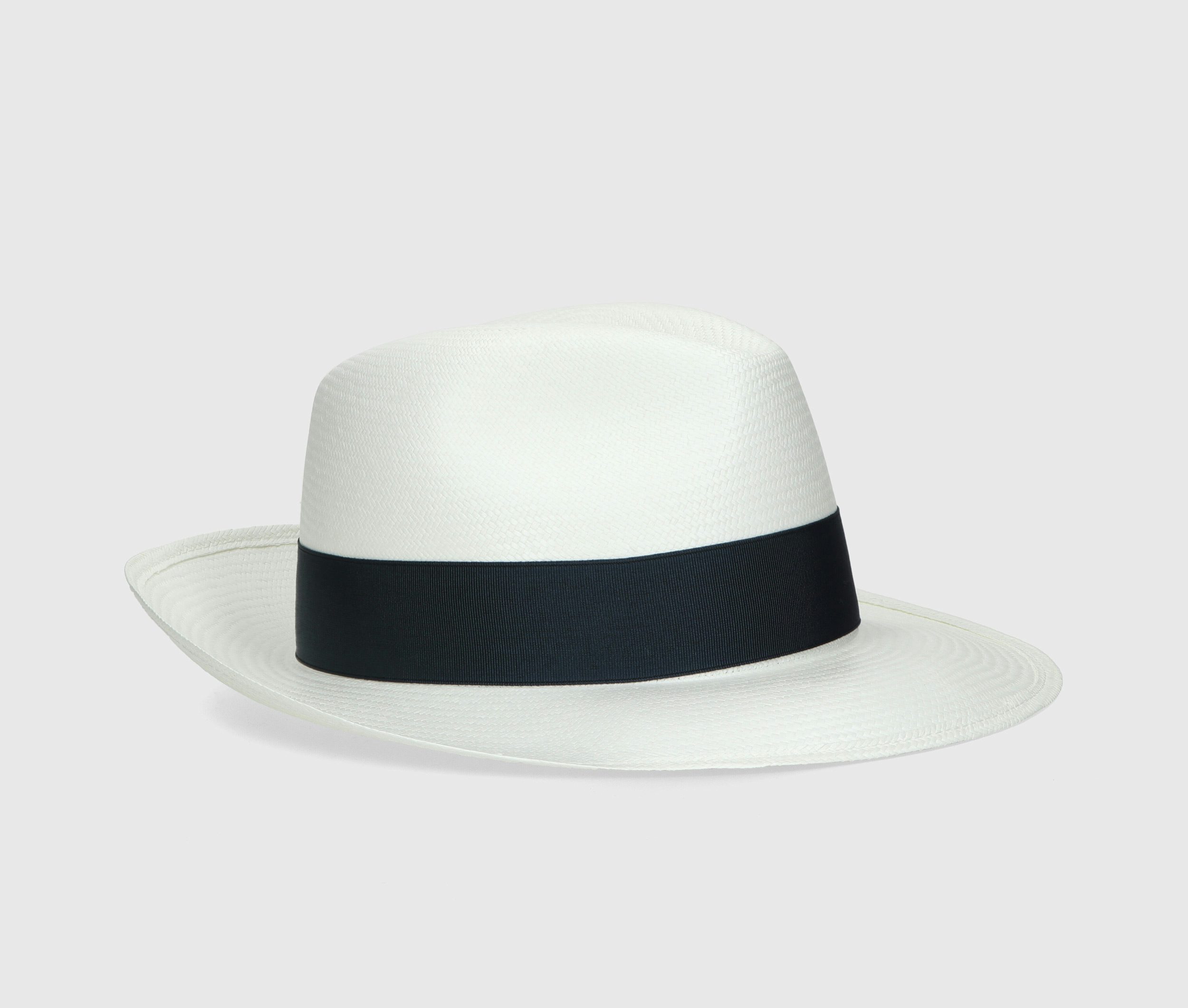 Amedeo Fine Panama Wide Brim Hat - Man | Borsalino Official